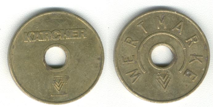 Karcher 007 Wertmarke Carwash 