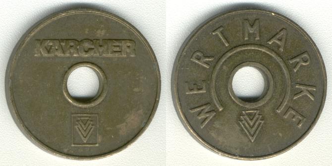 Karcher 009 Wertmarke Carwash 