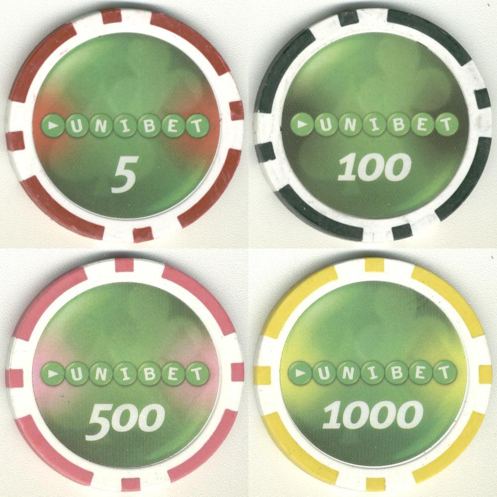 Unibet 4 Poker Chips  