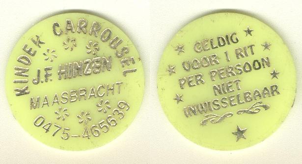 Kinder Carrousel J F Hinzen Maasbracht - Kermis 