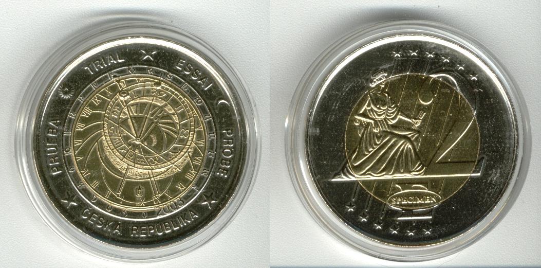 Ceska 2 Euro 2003 Specimen Euro 