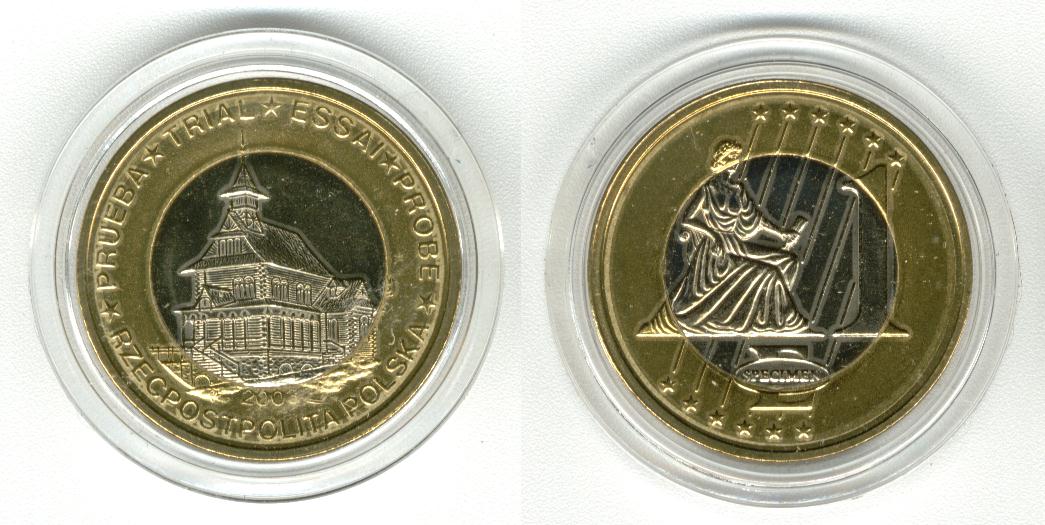 Polen 1 Euro 2003 Specimen Euro 