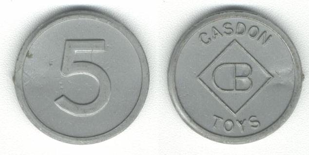 5 Casdon Toys Speelgeld Spielgeld Playmoney 