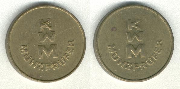 KWM MÃ¼nzprÃ¼fer 22mm  