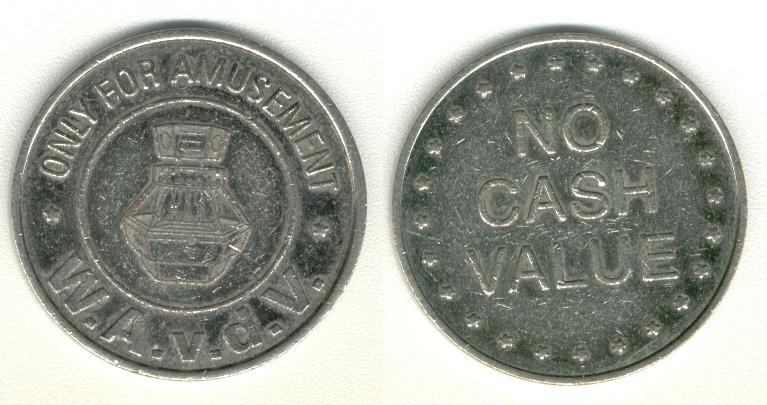W A v d V Pusher Kermis only for amusement no cash value 