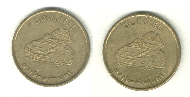 Duinrell Parkeermunt Parking Token 