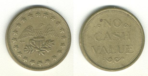 No Cash Value 23mm RWM Freedom Eagle024 