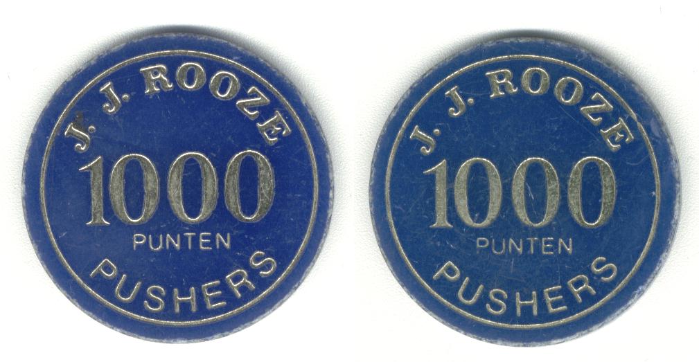 J J Rooze Pusher 1000 1000 punten kermis 