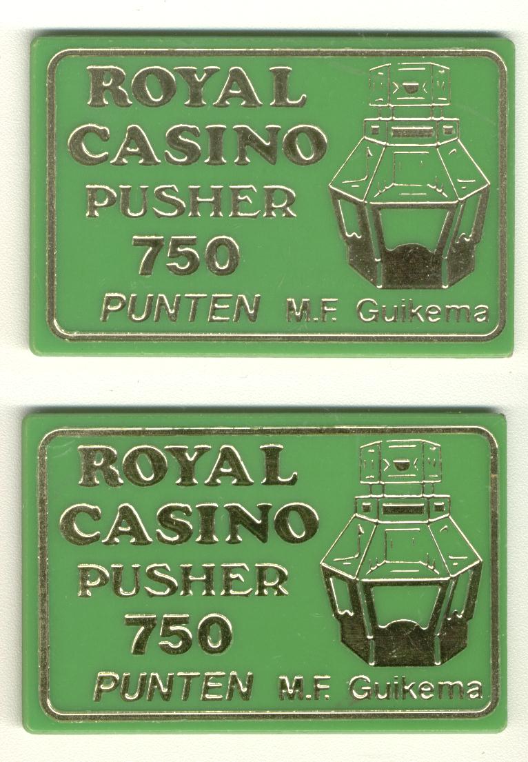 Royal Casino 750 Punten M. F. Guikema Pusher kermis 