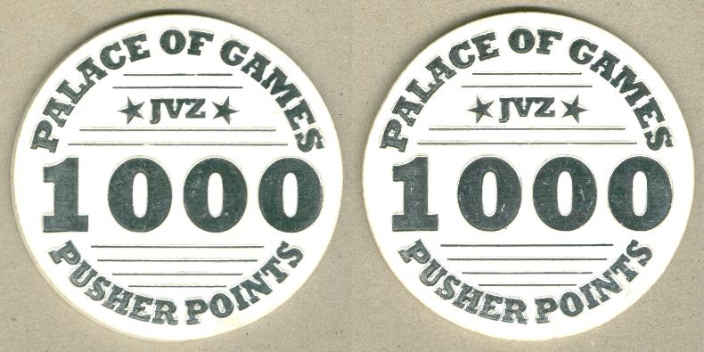 Palace of Games JVZ 1000 Points Pusher - Kermis 