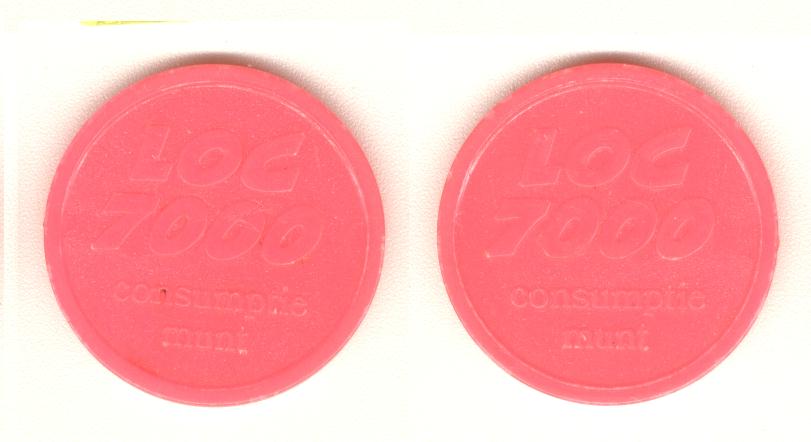 Loc 7000 consumptiemunt  
