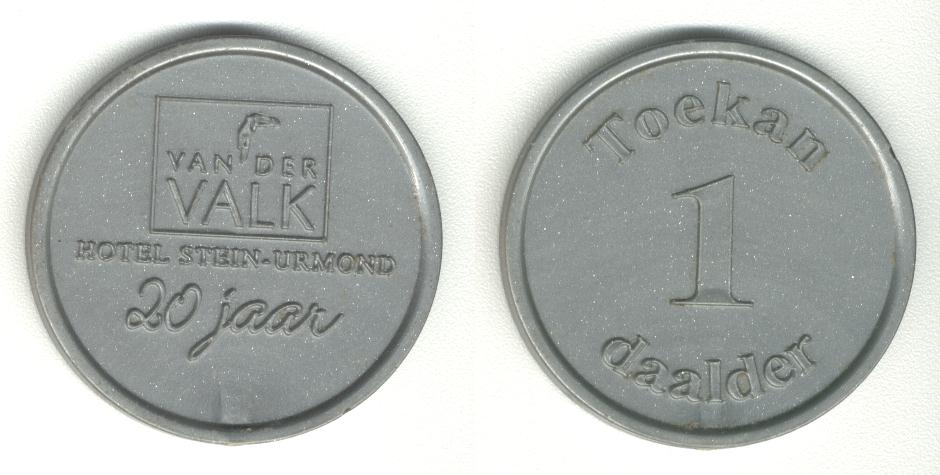 Van der Valk Stein-Urmond 20 jaar - 1 Toekan Daalder 