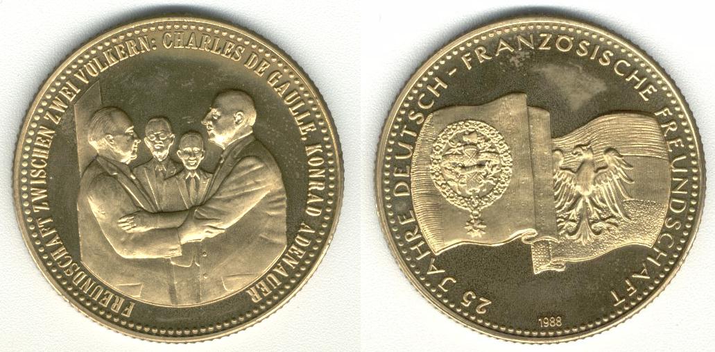 Charles de Gaulle Konrad Adenauer  