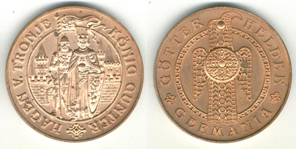 Germania G&ouml;tter K&ouml;nig Gunter  