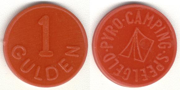 Camping spel 1 Gulden  