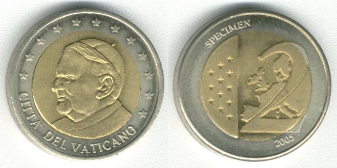 Civitas Vaticana 2 <a href=eu/euro.htm>Euro</a> Probe Specimen Euro 