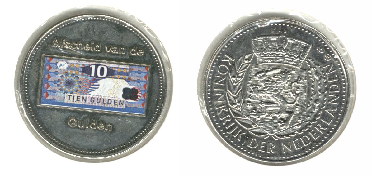 10 Gulden  Afscheid van de Gulden 