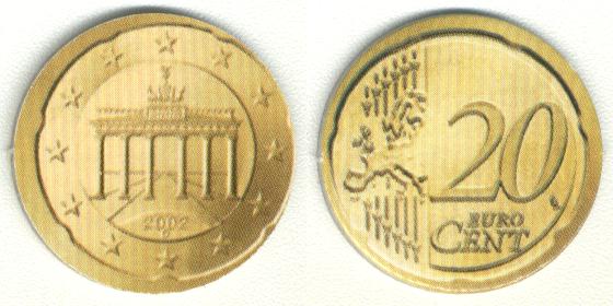 20 Eurocent Germany Germany - Duitsland - Deutschland 