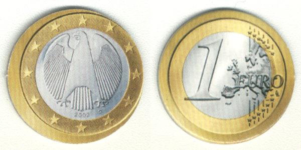 1 Euro Germany Germany - Duitsland - Deutschland 