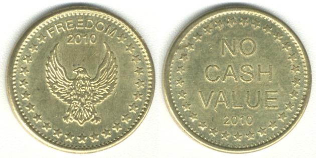 Freedom 2010 No Cash Value Freedom0011 Eagle 
