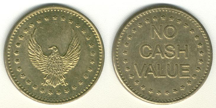 No Cash Value Eagle Freedom0041 Eagle 