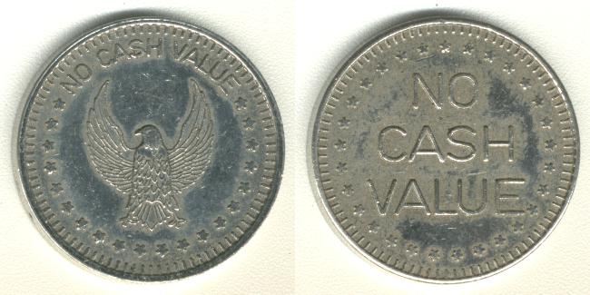 No Cash Value Eagle freedom053 
