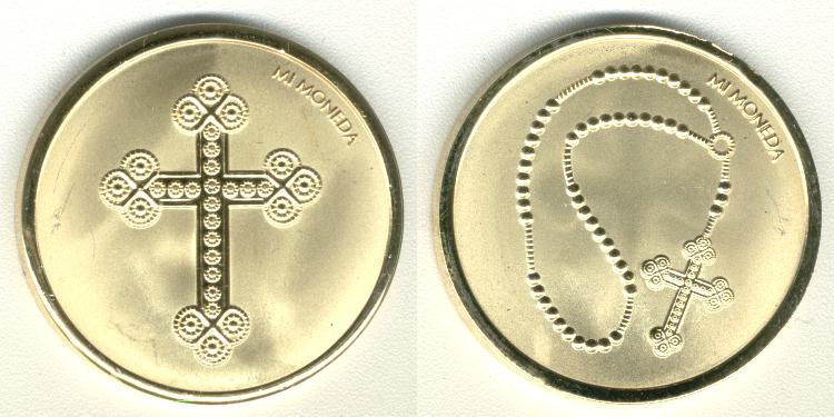 Mi Moneda 29 mm Cross Kruis 