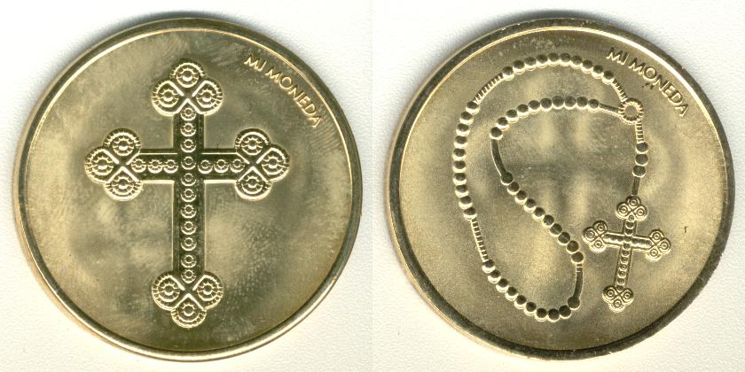 Mi Moneda 33 mm Cross Kruis 