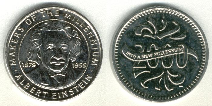Albert Einstein Millennium Makers of the Millennium 